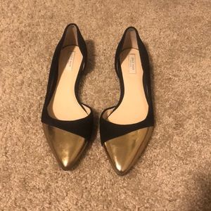 Gold-Tipped Cole Haan Women’s Flats